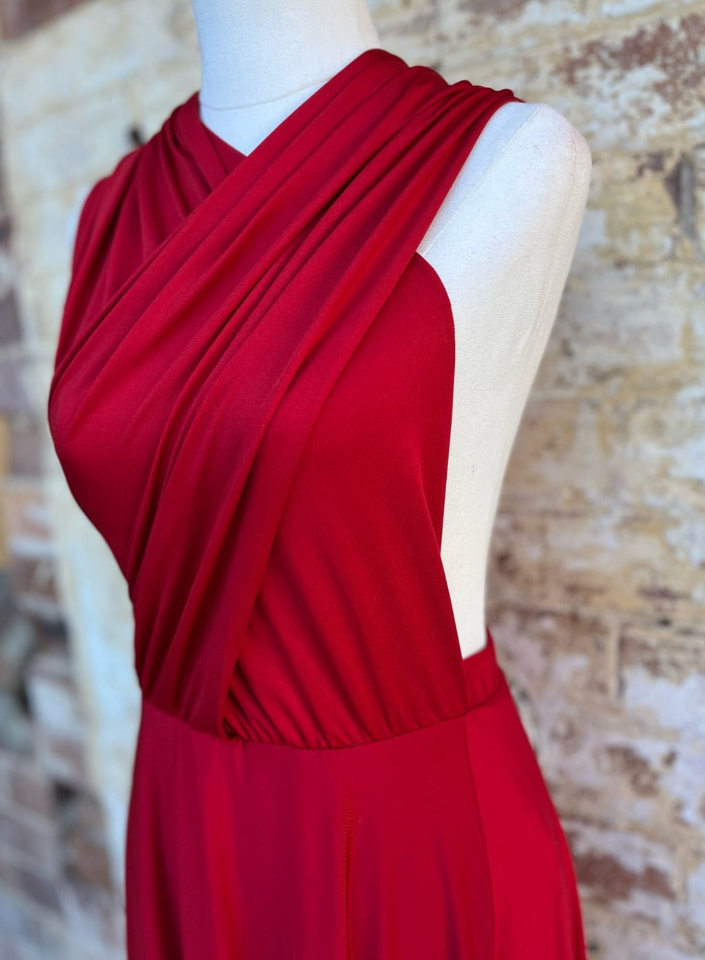 Lioness Red Convertible Dress (Size S)