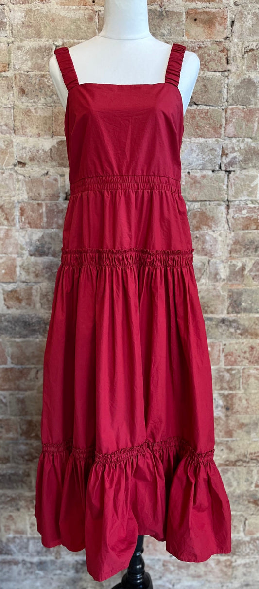Country Road Red Maxi Dress