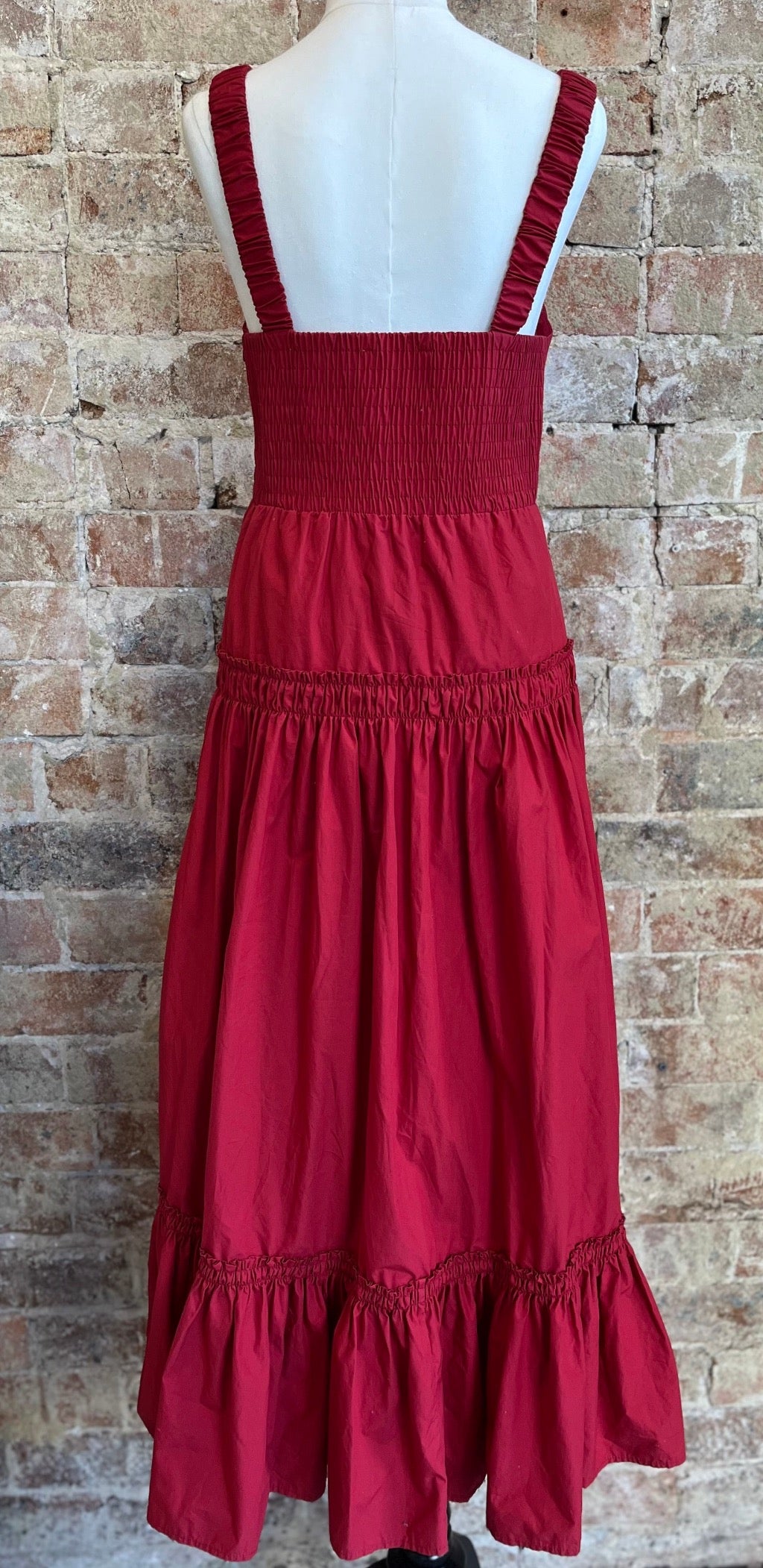 Country Road Red Maxi Dress size 8 Op for Change