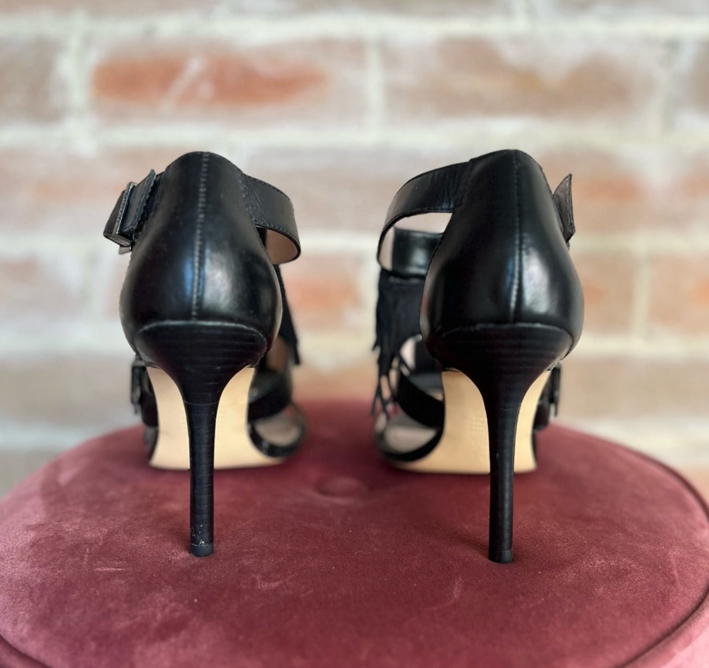 Mimco Black Heels (Size 38)