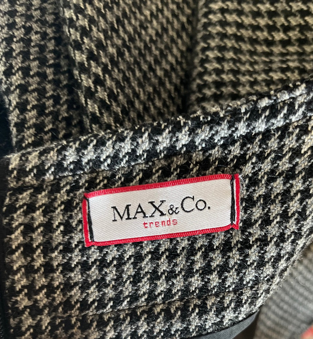Max & Co Hounds Tooth Skirt