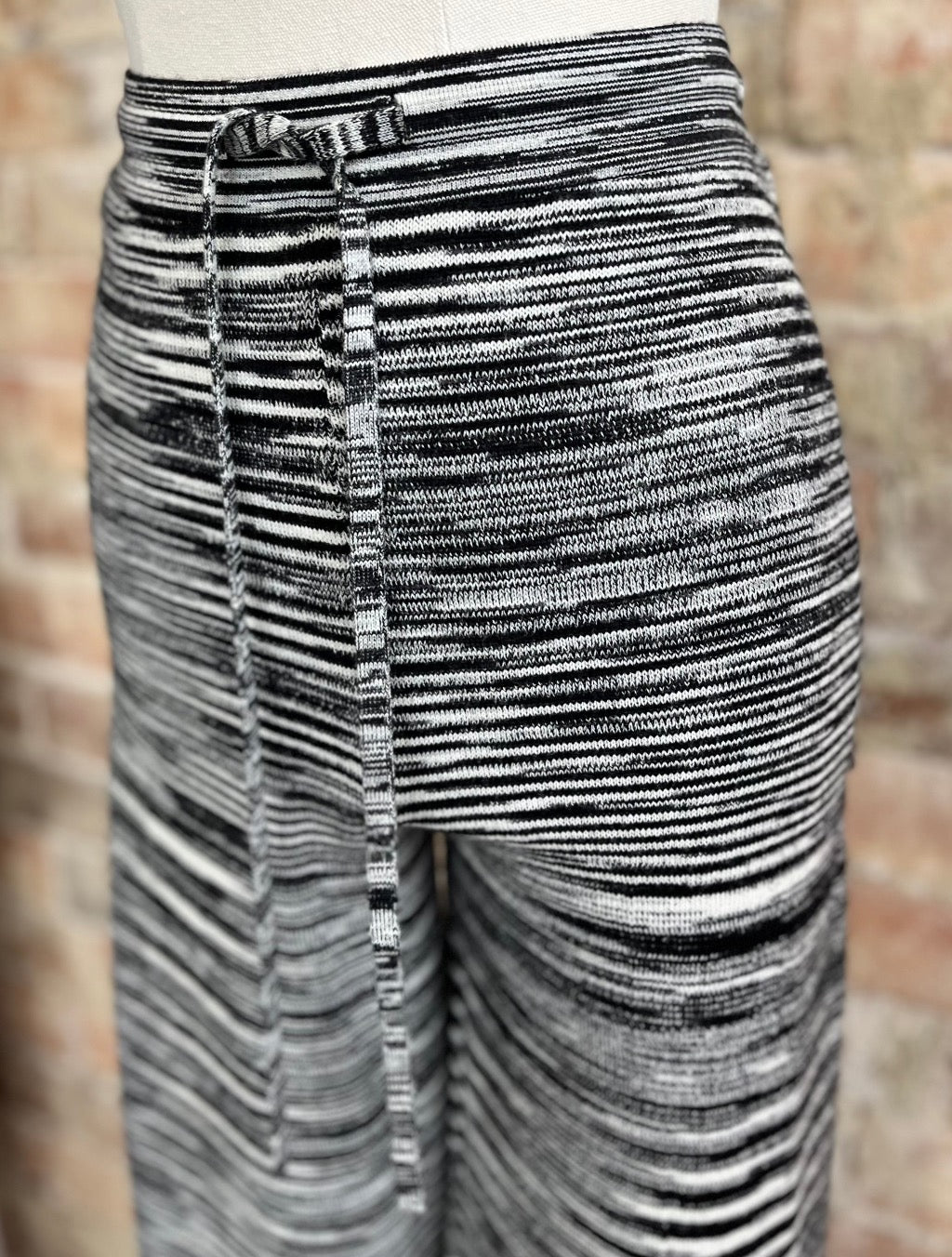 Missoni Black and White Pants