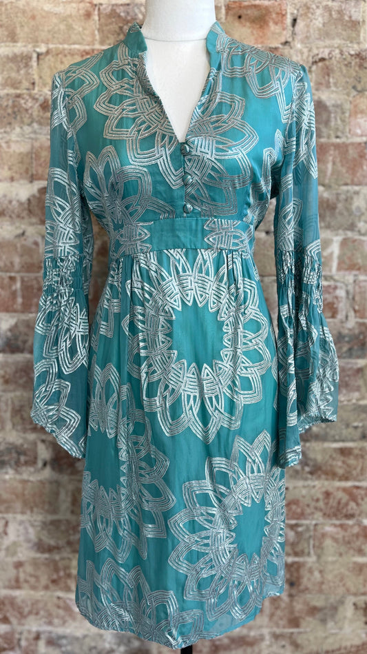 Nanette Lepore Aqua Dress (size US 6)