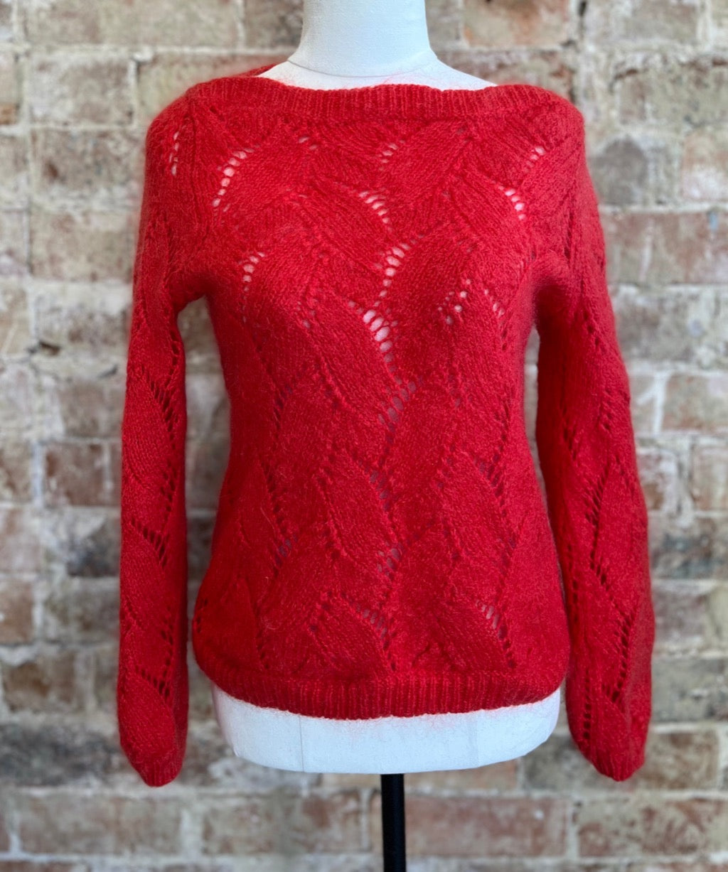 Sezane Red Jumper