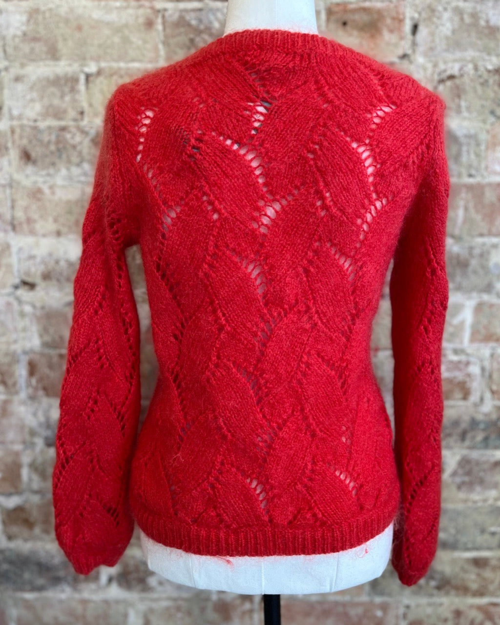 Sezane Red Jumper